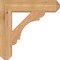 Ekena Millwork Olympic Craftsman Smooth Bracket, Western Red Cedar, 3 1/2"W x 18"D x 18"H BKT04X18X18OLY04SWR - alternate 2